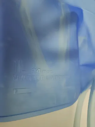 Bolsa de agua EVADICT 1L con tubo