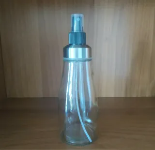 Bottiglia spray vetro olio aceto