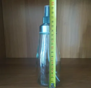 Bottiglia spray vetro olio aceto