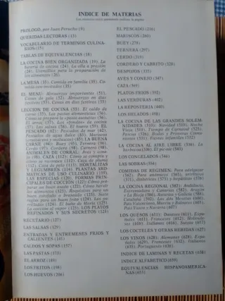 Libro de cocina "Gran Enciclopedia de la Cocina"