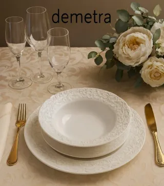 Servizio Piatti 18 Pezzi Ceramica