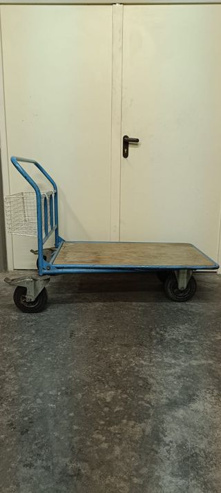Carrito plataforma industrial