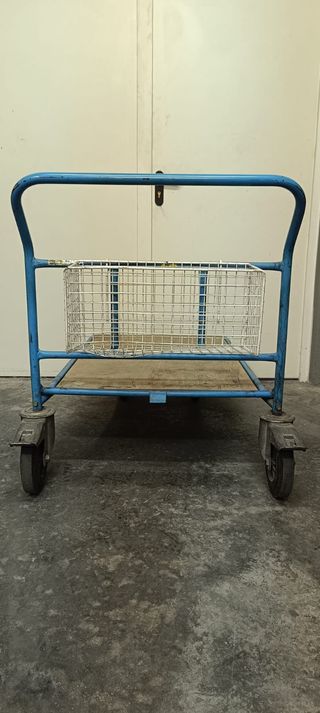 Carrito plataforma industrial