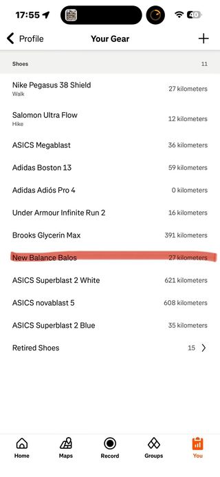 New Balance Balos Talla 44 Running