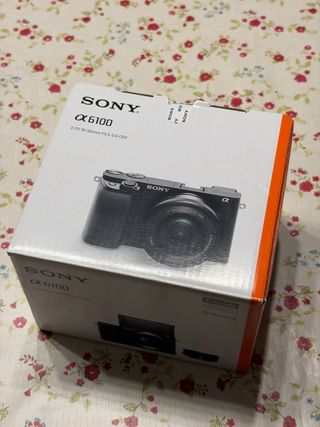 Sony a6100 Kit Cámara Digital perfecta novatos.