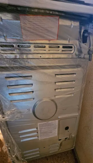 Cocina de gas Beko blanca