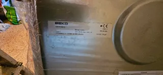 Cocina de gas Beko blanca