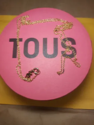 Cadena Tous Baño Oro Plata