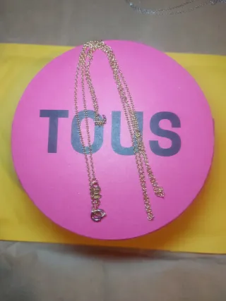 Cadena Tous Baño Oro Plata