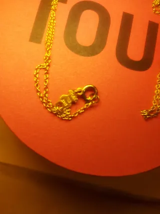 Cadena Tous Baño Oro Plata