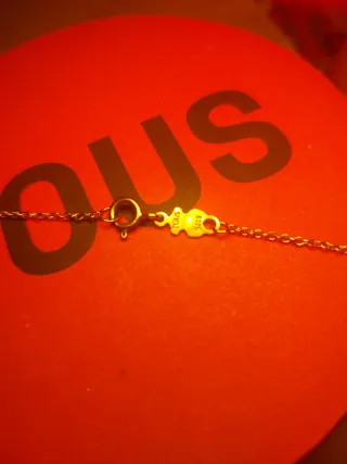 Cadena Tous Baño Oro Plata