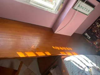 Cama nido madera con escritorio