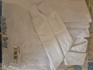 Peto Real Madrid Bebé Blanco