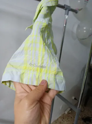 Camisa Columbia cuadros M