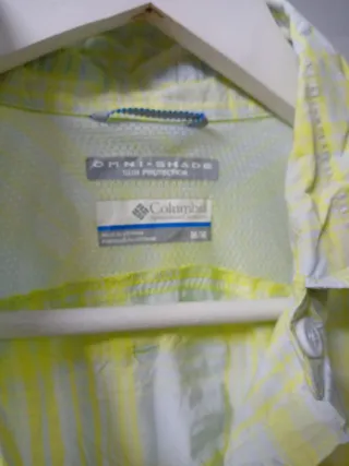 Camisa Columbia cuadros M