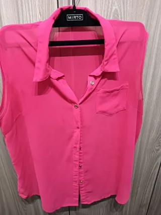 Blusa sin mangas primark rosa