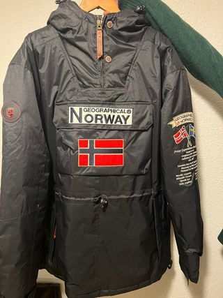 Chaqueta Geographical Norway Negra