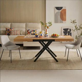 MESA ELEVABLE CENTRO/COMEDOR EXTENSIBLE NOVELTY