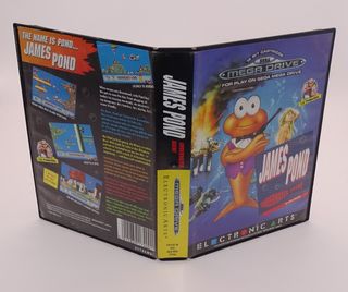 James Pond Sega Megadrive Mega Drive