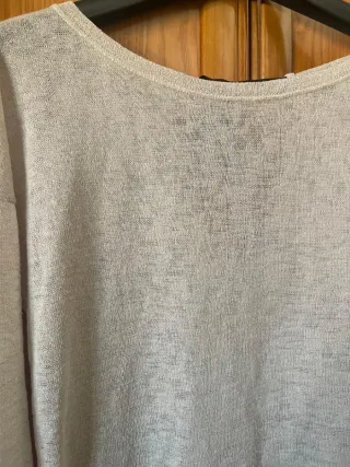 Camiseta Bershka Beige Talla M