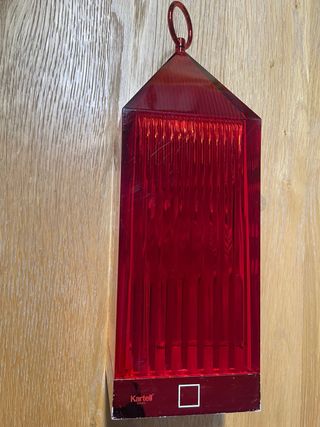 Lampada Kartell Lantern Fabio Novembre Rossa