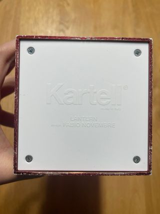 Lampada Kartell Lantern Fabio Novembre Rossa