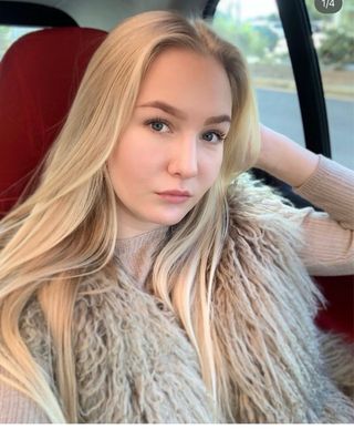 Chaleco de pelo de llama natural