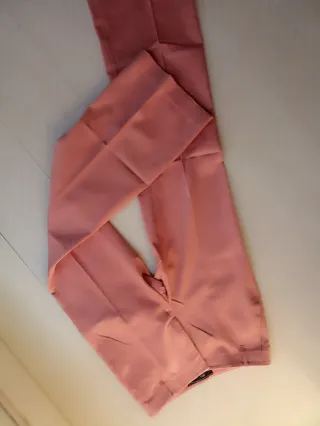 Pantalones MNG rosas talla S