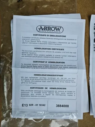 Escape Arrow para Ducati Scrambler Desert Sled