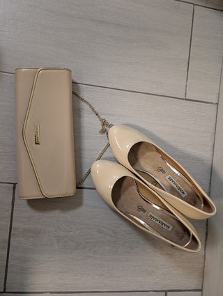 Zapatos tacón Mariamare Beige Talla 40