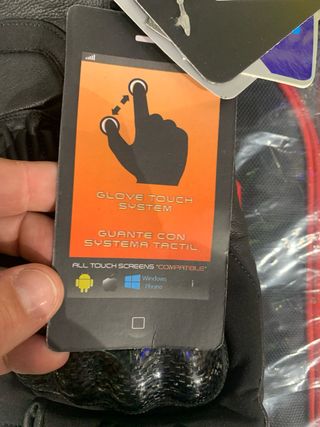 Guantes Spirit Invierno Negros Nuevos