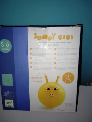 Pelota saltarina JUMPY GIGI