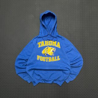 Hoodie Tahoma Football Vintage Sports USA S Retro
