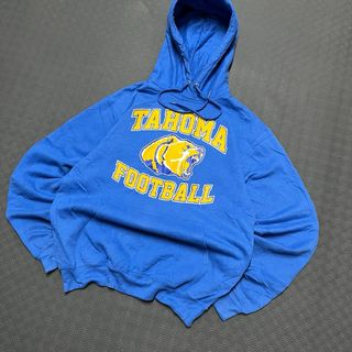 Hoodie Tahoma Football Vintage Sports USA S Retro