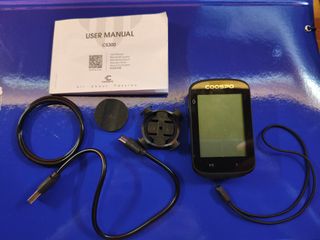 Ciclocomputer Coospo CS300 con accessori