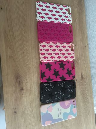 Confezione da 6 custodie per iPhone 8 Plus