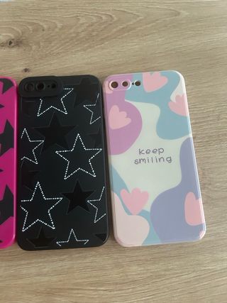 Confezione da 6 custodie per iPhone 8 Plus