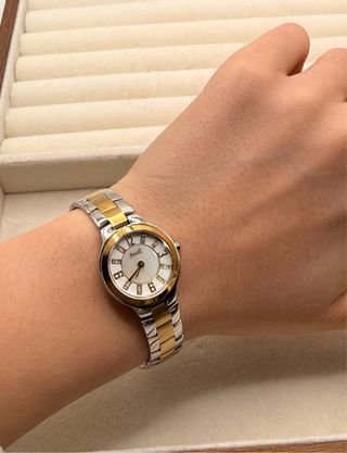 Reloj Piaget Oro y Plata Nácar Diamantes