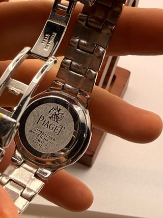 Reloj Piaget Oro y Plata Nácar Diamantes