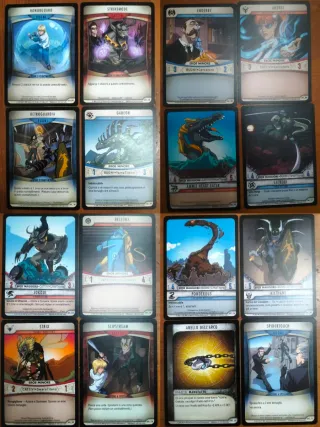 Lotto 22 carte Huntik