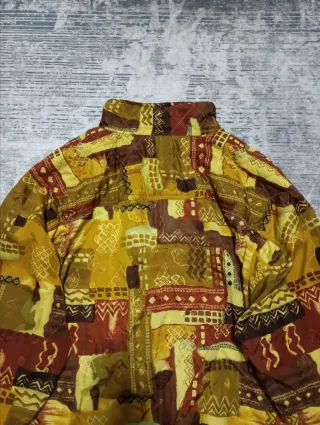 Giacca bomber uomo anni '90 fantasia retrò