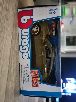 Bburago Street Fire Audi Verde 1/43