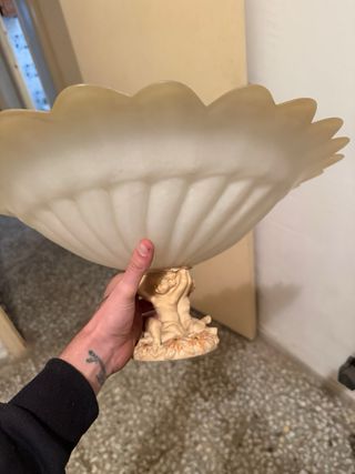 3 Lámparas de Techo Cristal y Metal (todas incluid