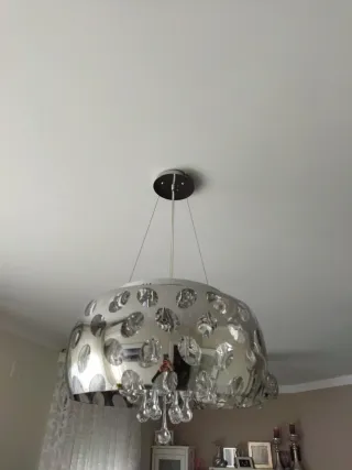 Dos lámparas de salón modernas