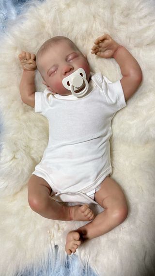Bambola neonata Reborn realistica nuova con accessori