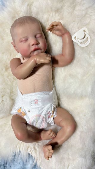 Bambola neonata Reborn realistica nuova con accessori