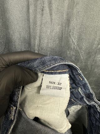 Jeans vintage baggy uomo taglia 32