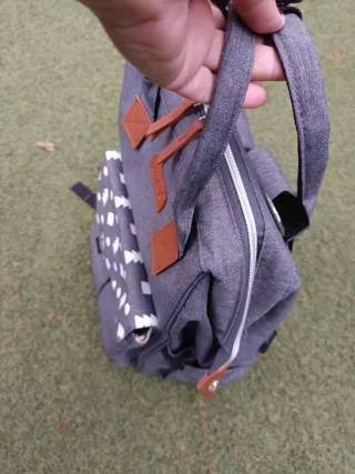 Mochila Pañales Gris