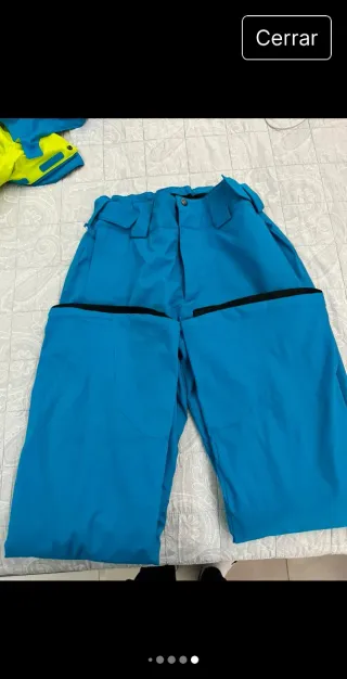 Pantalón de esquí Salomon azul