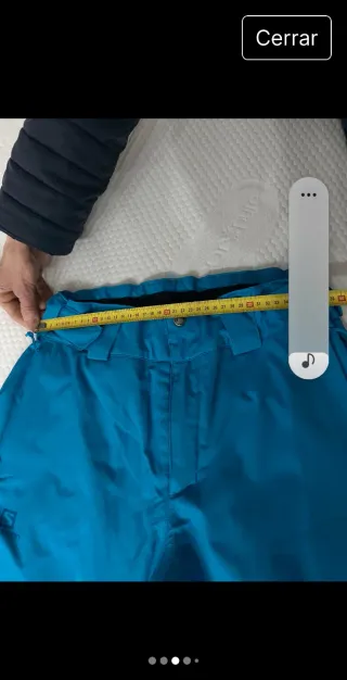 Pantalón de esquí Salomon azul